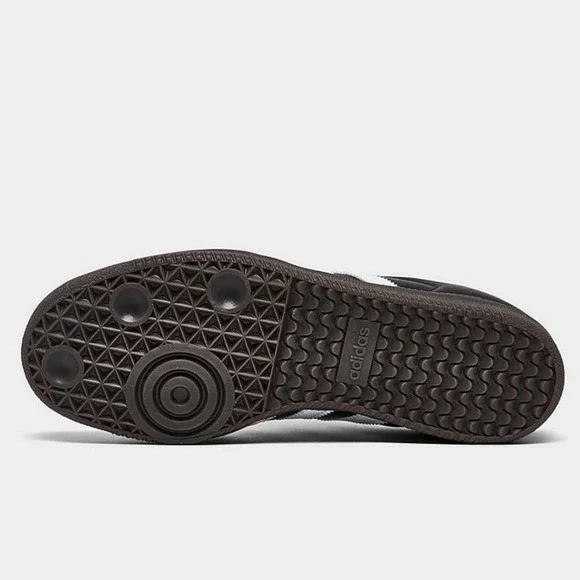 Adidas Samba OG Retro Leather Sneakers Black White Size WOMEN'S 7.5 - Picture 12 of 13